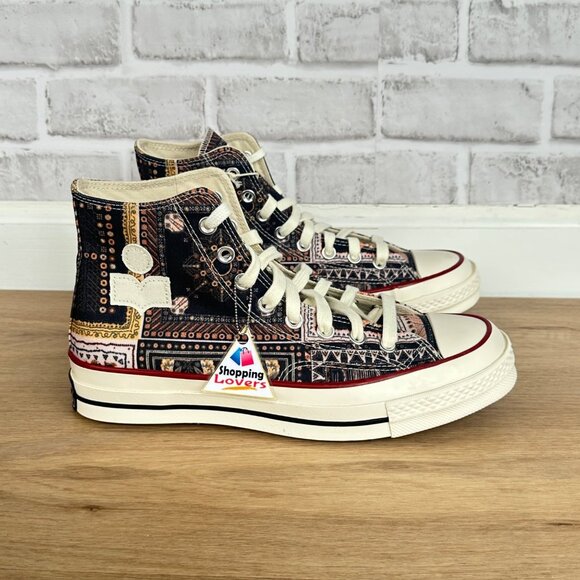 ⭐Converse x Isabel Marant Chuck 70 Hi Sz 8 Men's Shoes Black Vanilla Ice A14800C - Picture 6 of 14